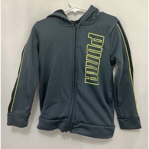 Puma Boys Size 5 Hooded Long-Sleeve Sweatshirt